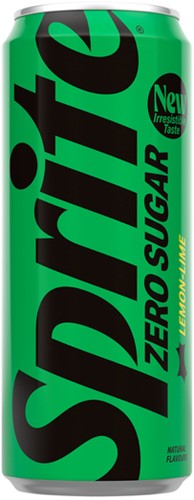 Frisdrank Sprite zero blik 330ml 330 Milliliter