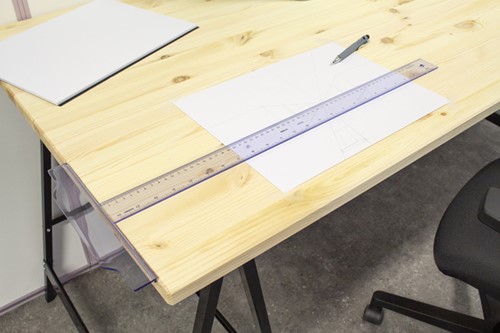 Tekenhaak Aristo GeoCollege 60cm transparant 1 Stuk-4