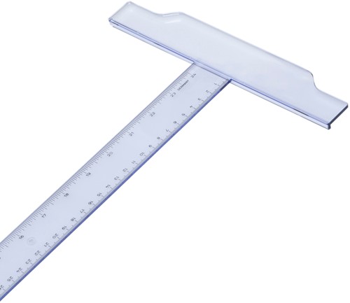 Tekenhaak Aristo GeoCollege 60cm transparant 1 Stuk-2