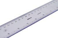 Tekenhaak Aristo GeoCollege 60cm transparant 1 Stuk-3