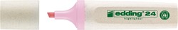 Markeerstift edding 24 Eco 2-5mm pastel roze 1 Stuk