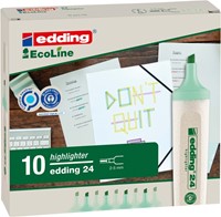 Markeerstift edding 24 Eco 2-5mm pastel groen 1 Stuk-1