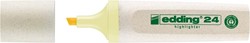 Markeerstift edding 24 Eco 2-5mm pastel geel 1 Stuk