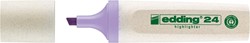 Markeerstift edding 24 Eco 2-5mm pastel violet 1 Stuk