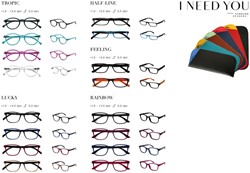 Leesbril I Need You brillen en hoezen assorti 80 Stuk