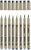 Sakura Pigma Micron fineliner set 8 koudgrijs 8 Stuk-3