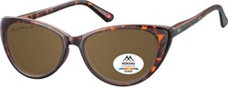 Zonnebril Montana met bruin polar glas turtle 1 Stuk
