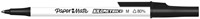 Balpen Paper Mate Kilometrico Recycled medium zwart-3