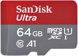 Geheugenkaart Sandisk MicroSDXC Ultra 64GB 1 Stuk