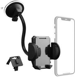 Smartphonehouder Hama 2-in-1 voor de auto 1 Stuk