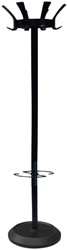 Kapstok BRASQ Londen staand zwart 1 Stuk