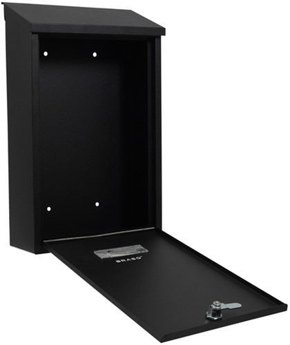 Brievenbus BRASQ PB100 Basic wand zwart 1 Stuk-2