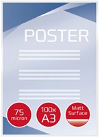 Lamineerhoes GBC A3 2x75micron mat 100 Stuk-2