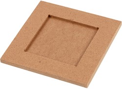 Collagelijst Creativ Company 10x10cm MDF 1 Stuk