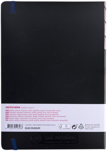 Schetsboek TAC 210x297mm Melkmeisje 80 Vel-2