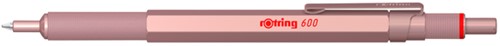 Balpen rOtring 600 M rose goud 1 Stuk