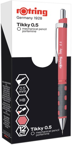 Vulpotlood rOtring Tikky 0.5mm oud roze 1 Stuk-2