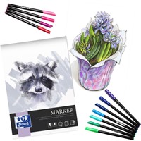 Tekenblok Oxford Marker A4 15 vel 1 Stuk-2