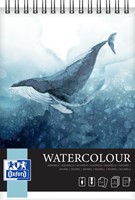 Tekenblok Oxford Watercolour A4 10 vel spiraal 1 Stuk