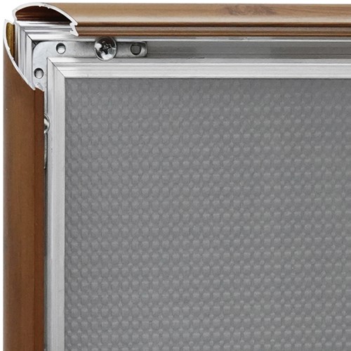 Kliklijst Europel A4 25mm houtlook 1 Stuk-3