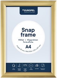 Kliklijst Europel A4 25mm goud 1 Stuk