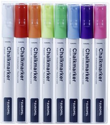 Krijtstift Europel 3mm assorti 8 Stuk