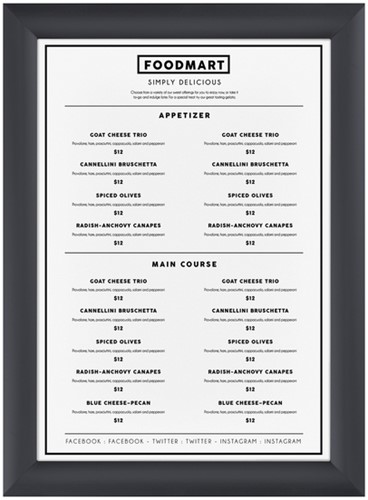 Kliklijst Europel A4 25mm grafietgrijs 1 Stuk-2