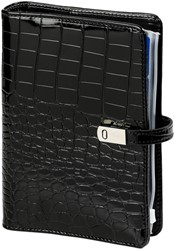 Organizer Kalpa Personal + ag25-26 7d/2p croco zw 1 Stuk