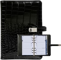 Organizer Kalpa Personal + ag25-26 7d/2p croco zw 1 Stuk-2