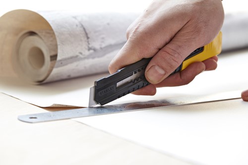 Afbreekmes Stanley SM 18mm antichoc 1 Stuk-2