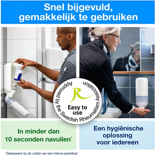 Handdesinfectie Tork S4 Premium alcoholgel 1000 ml 1000 Milliliter-1