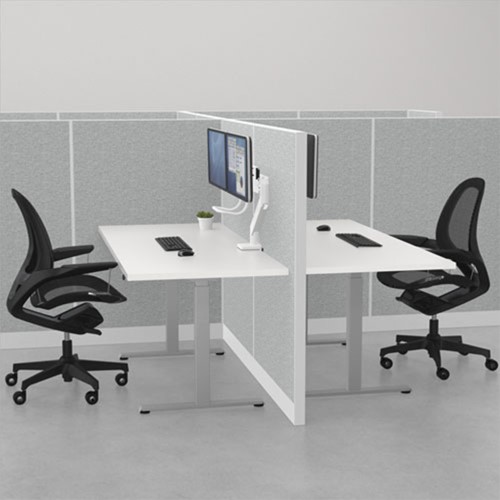 Monitorarm Fellowes Eppa Crossbar wit 1 Stuk-3