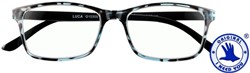 Leesbril I Need You +3.00dpt Luca blauw 1 Stuk