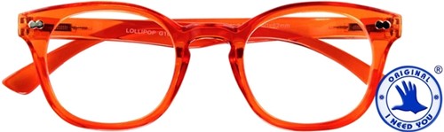 Leesbril I Need You +1.50 dpt Lollipop oranje