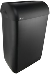 Afvalbak BlackSatino open inworp 43 liter zwart 1 Stuk