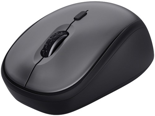 Muis Trust Yvi+ draadloos eco zwart 1 Stuk