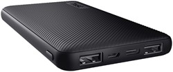 Powerbank Trust Primo 10.000 mAh eco zwart 1 Stuk