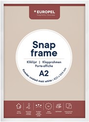 Kliklijst Europel A2 25mm mat wit 1 Stuk