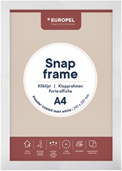 Kliklijst Europel A4 25mm mat wit 1 Stuk
