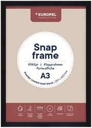 Kliklijst Europel A3 25mm mat zwart 1 Stuk