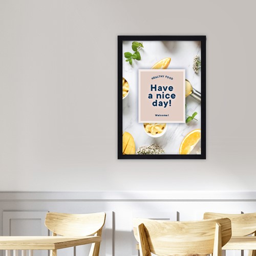 Kliklijst Europel A3 25mm mat zwart 1 Stuk-3