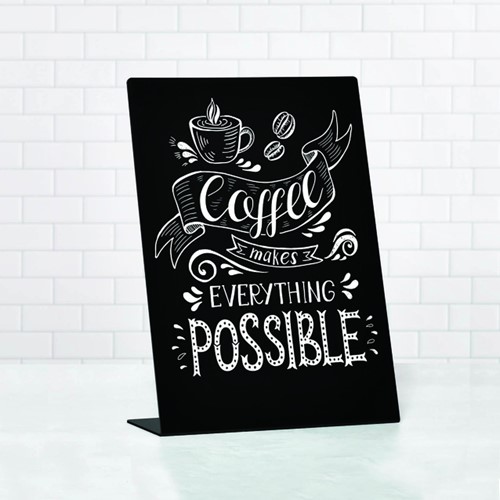 Krijtbord Europel L-standaard A4 1 Stuk-3