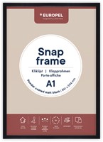 Kliklijst Europel A1 25mm mat zwart 1 Stuk