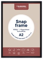 Kliklijst Europel A2 25mm mat zwart 1 Stuk