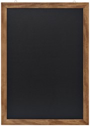 Krijtbord Europel met lijst 60x84cm natural 1 Stuk