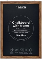 Krijtbord Europel met lijst 60x84cm natural 1 Stuk-2