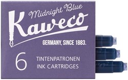 Inktpatroon Kaweco blauwzwart 6 Stuk
