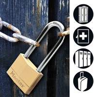 Hangslot MasterLock beugel 51mm messing 40mm 1 Stuk-1