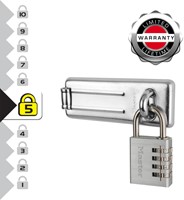 Hangslot MasterLock overval + aluminium 40mm 1 Stuk-2