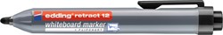 Whiteboardmarker edding 12 rond 1.5-3mm zwart 1 Stuk